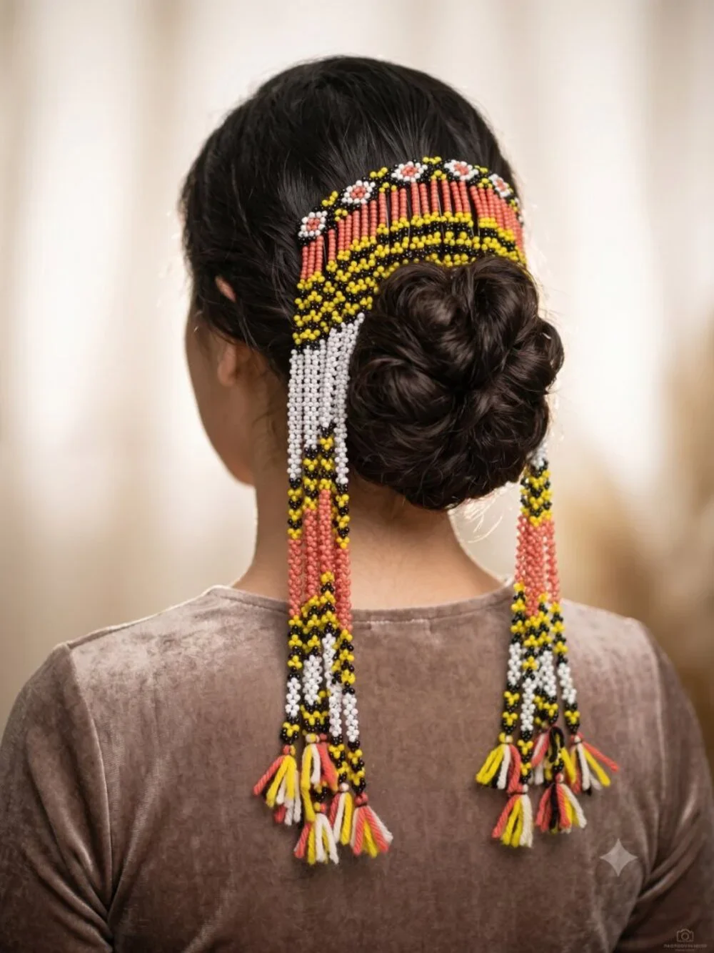 Traditional T'boli Sewat Comb from the Philippines - Handcrafted